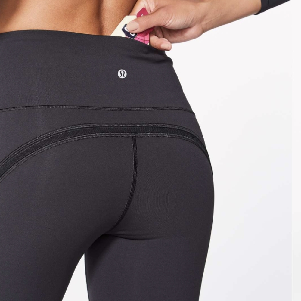 Lululemon Fresh In Mesh Tight (25") Black - Picture 5 of 10